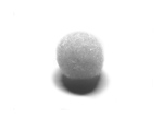 Textile Fibre Pom Pom Ball, White