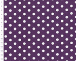Cotton fabric CZL Violet, Circles