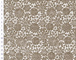 Cotton fabric KD Brown, Lace