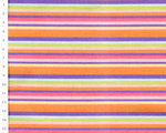 Cotton Fabric SRK Rainbow Stripes