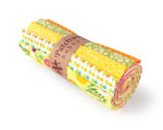 Cotton Fabric - Fabric Roll, Bright Blossoms
