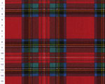 Cotton fabric Christmas OAP Red, Scotch