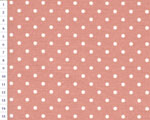 Cotton fabric KD Old Rose, Dots