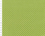 Cotton fabric OAP Green Bush, Dots
