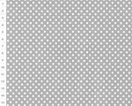 Cotton fabric OAP Grey, Dots
