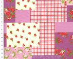 Cotton fabric OAP Lilac, Patchwork
