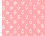 Cotton fabric OAP Pink, Posy