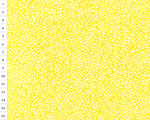 Bavlnená látka OAP Yellow, Floral Mosaic