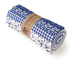 Cotton Fabric - Fabric Roll, Porcelain