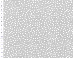 Cotton fabric CZL Grey, Irregular Dots