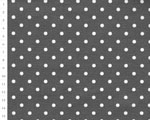 Cotton fabric KD Steel, Dots