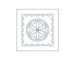 Quilt or embroidery pattern, Perun's Flower